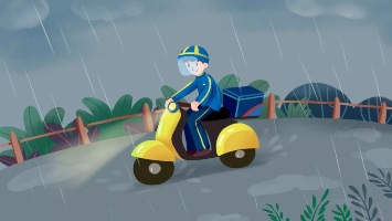 Cách ship hàng cho khách mùa mưa bão an toàn, kịp thời
